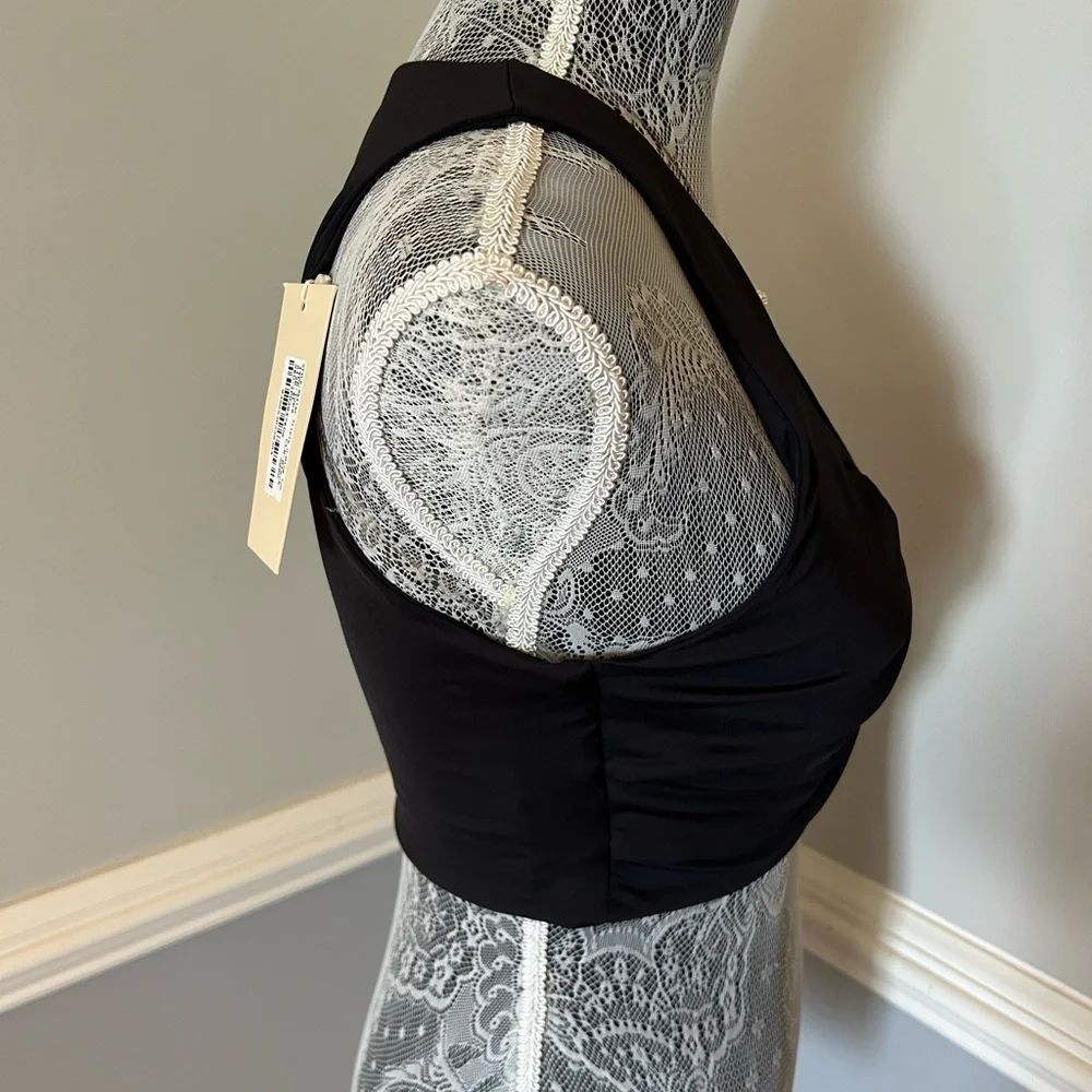 Mesjki Black skyler triple O  Crop Top Size XL - Picture 3 of 13